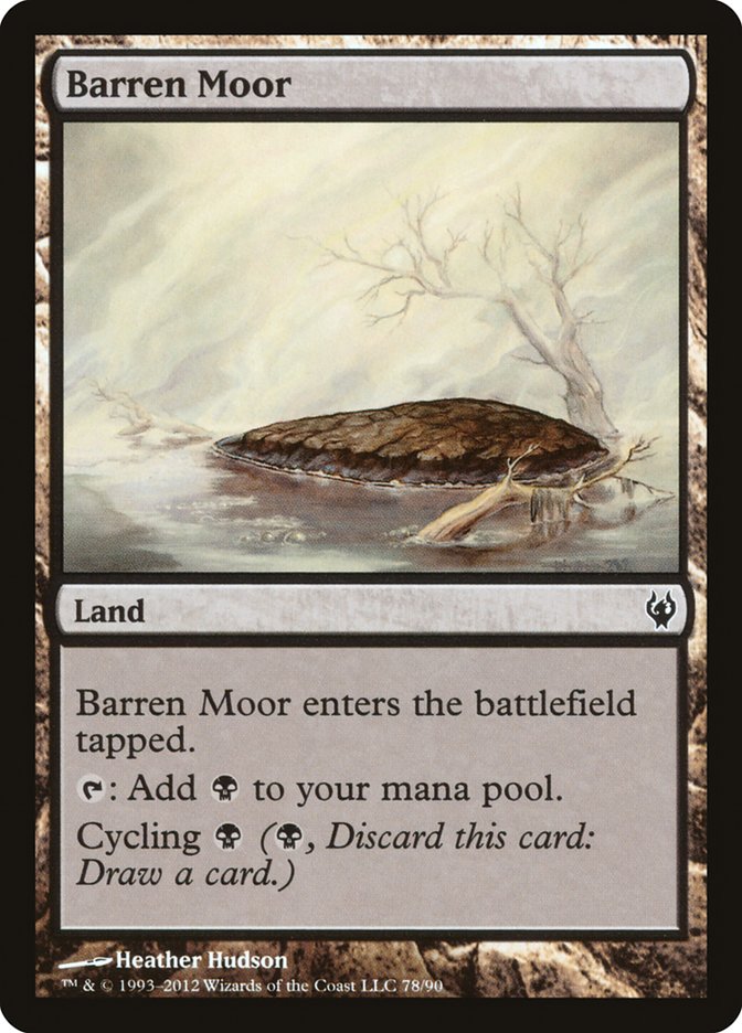Barren Moor [Duel Decks: Izzet vs. Golgari] | All Aboard Games