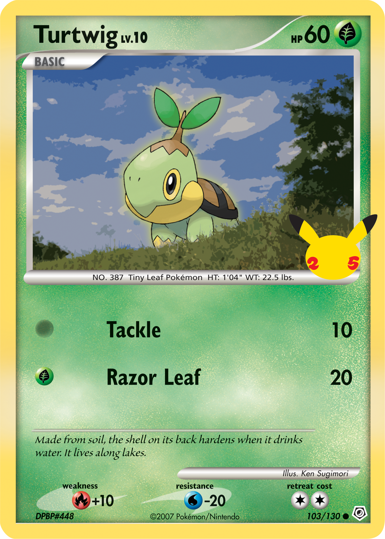 Turtwig (103/130) [First Partner Pack] | All Aboard Games