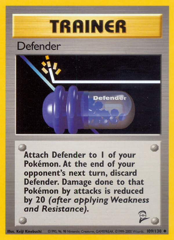 Defender (109/130) [Base Set 2] | All Aboard Games