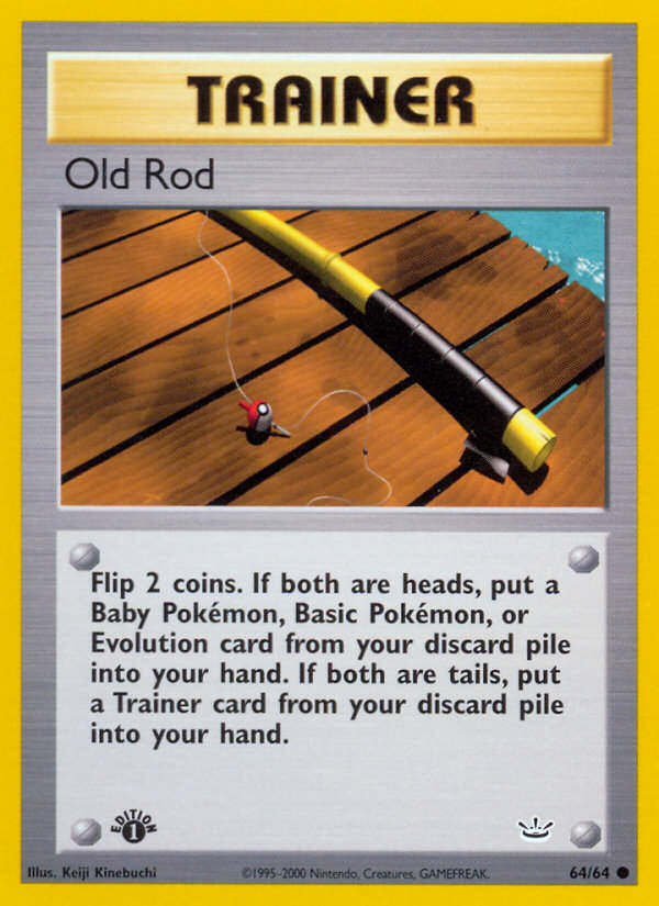 Old Rod (64/64) [Neo Revelation 1st Edition] | All Aboard Games