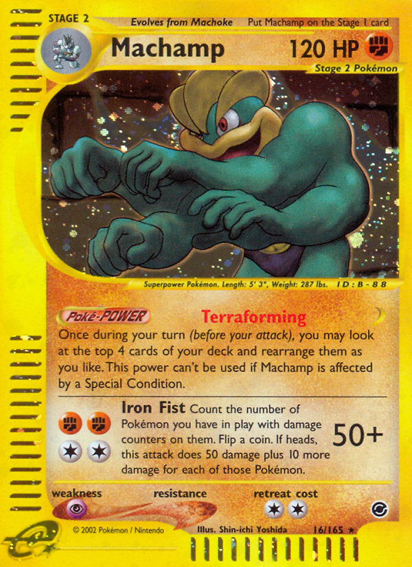 Machamp (16/165) [Expedition: Base Set] | All Aboard Games