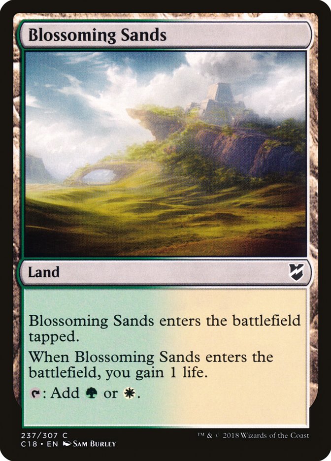Blossoming Sands [Commander 2018] | All Aboard Games