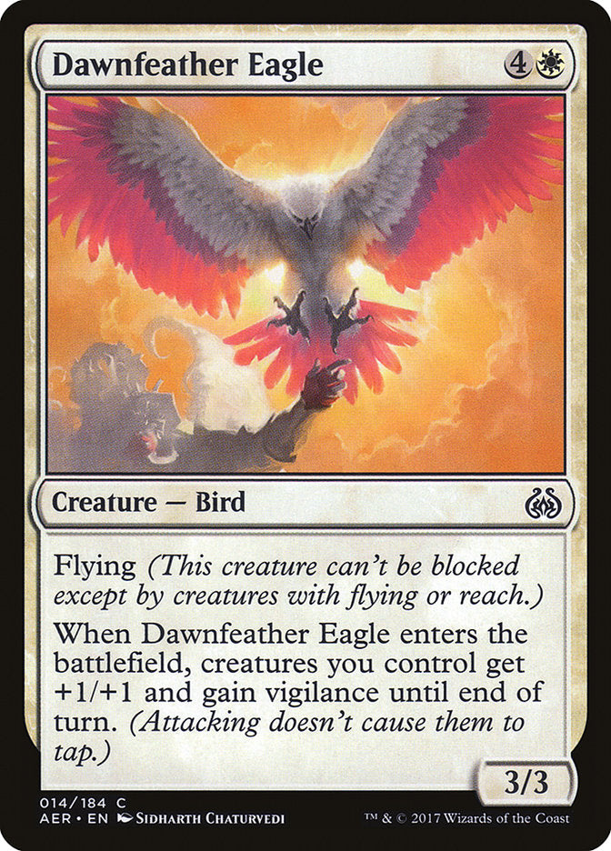 Dawnfeather Eagle (Intro Pack) [Aether Revolt Promos] | All Aboard Games