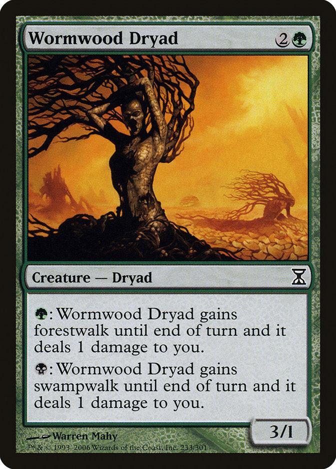 Wormwood Dryad [Time Spiral] | All Aboard Games
