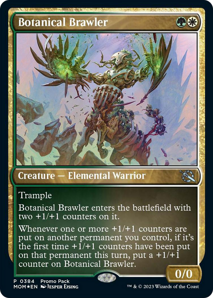 Botanical Brawler (Promo Pack) [March of the Machine Promos] | All Aboard Games