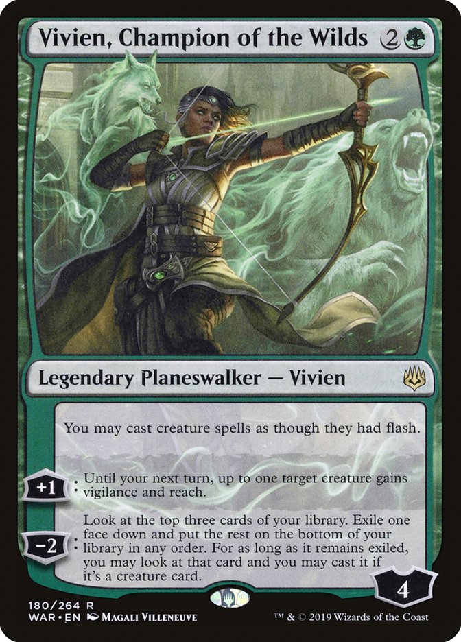 Vivien, Champion of the Wilds [War of the Spark] | All Aboard Games