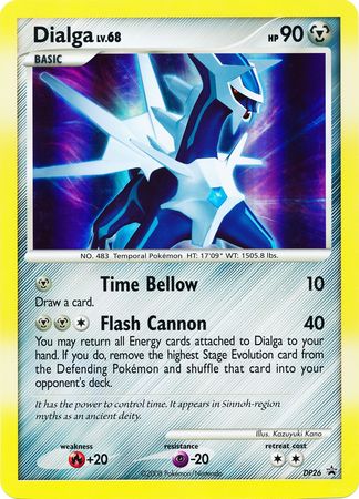 Dialga (DP26) (Jumbo Card) [Diamond & Pearl: Black Star Promos] | All Aboard Games