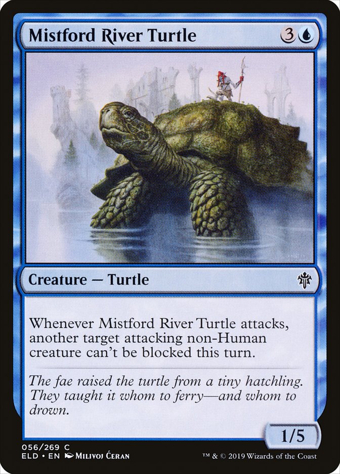 Mistford River Turtle [Throne of Eldraine] | All Aboard Games