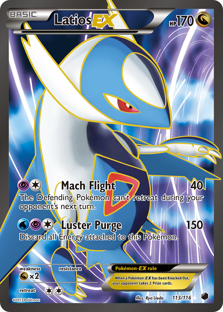 Latios EX (113/116) [Black & White: Plasma Freeze] | All Aboard Games