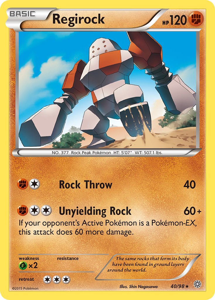 Regirock (40/98) (Theme Deck Exclusive) [XY: Ancient Origins] | All Aboard Games