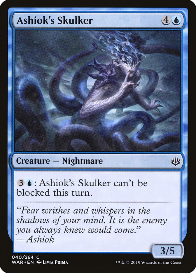 Ashiok's Skulker [War of the Spark] | All Aboard Games