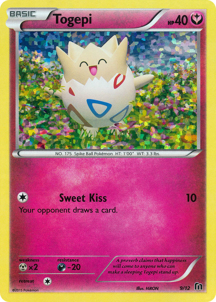 Togepi (9/12) [McDonald's Promos: 2016 Collection] | All Aboard Games