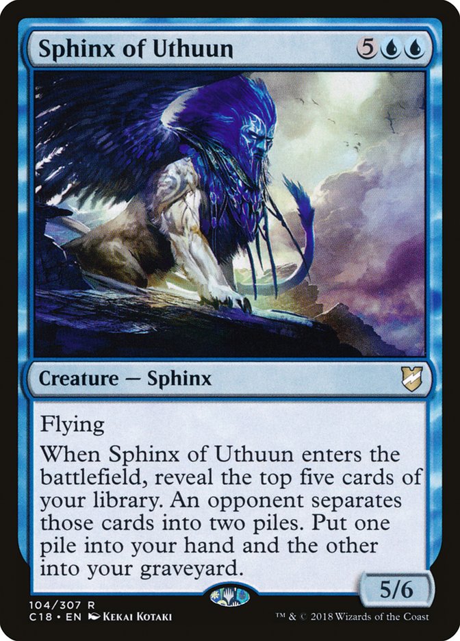 Sphinx of Uthuun [Commander 2018] | All Aboard Games