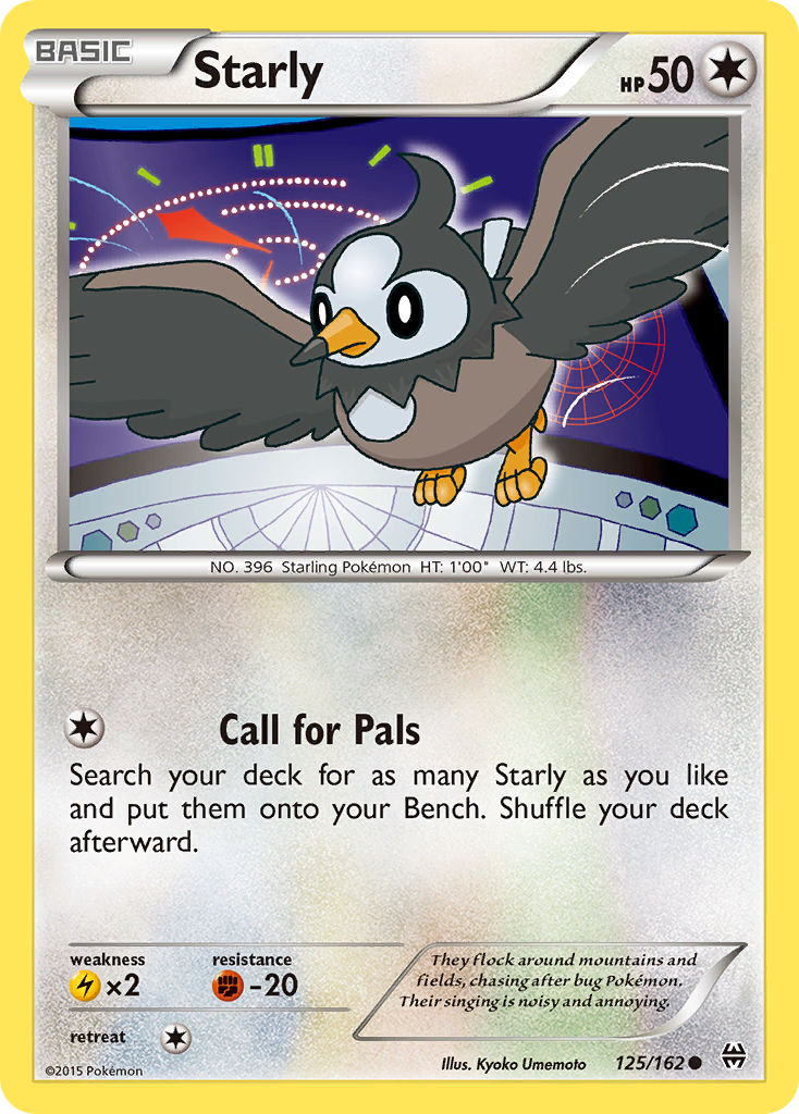 Starly (125/162) [XY: BREAKthrough] | All Aboard Games