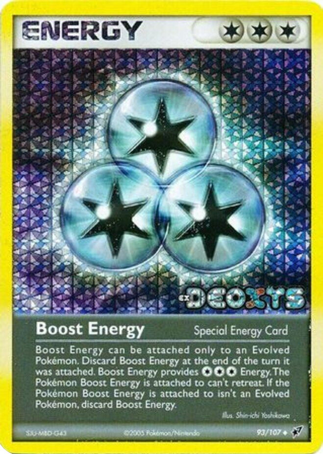 Boost Energy (93/107) (Stamped) [EX: Deoxys] | All Aboard Games