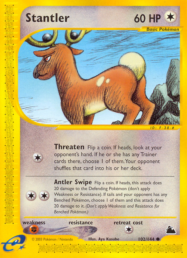 Stantler (102/144) [Skyridge] | All Aboard Games