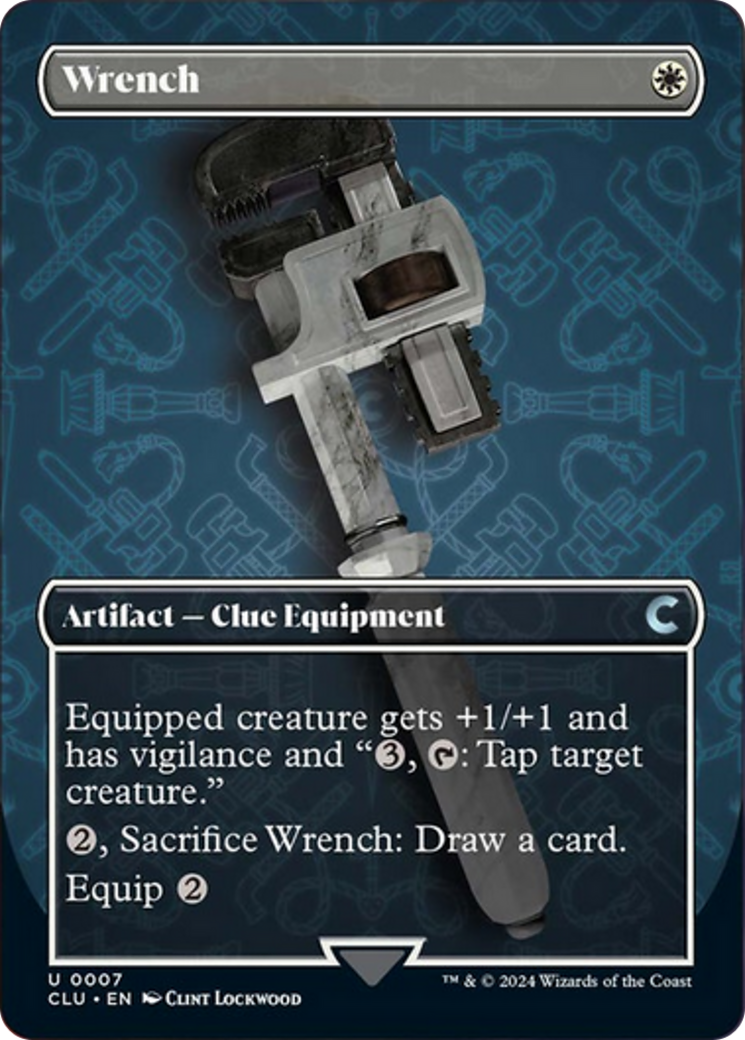 Wrench (Borderless) [Ravnica: Clue Edition] | All Aboard Games