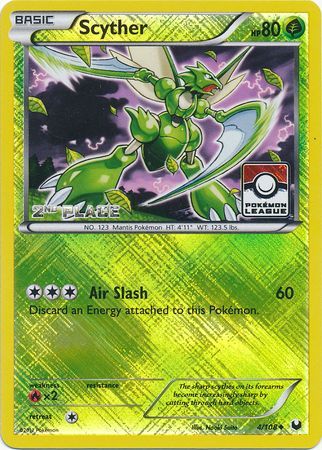 Scyther (4/108) (League Promo 2nd Place) [Black & White: Dark Explorers] | All Aboard Games