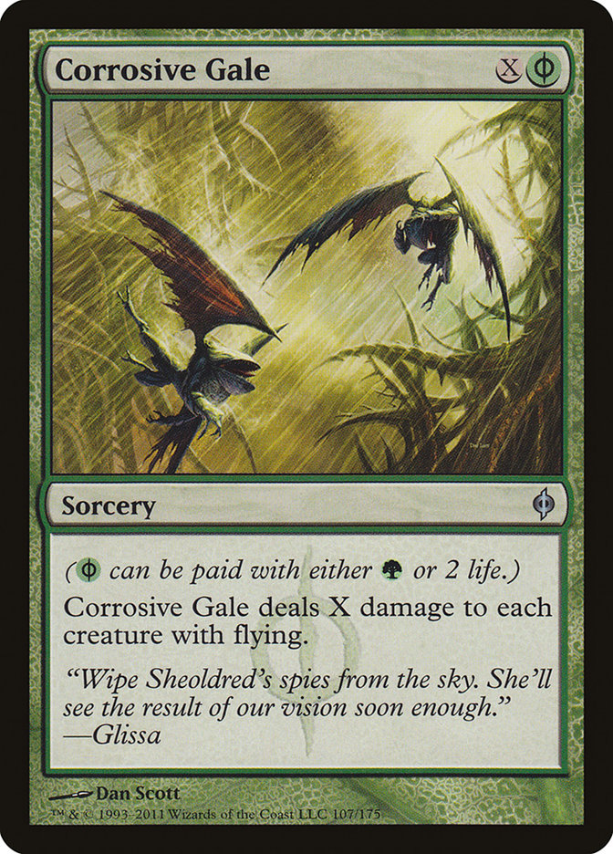 Corrosive Gale [New Phyrexia] | All Aboard Games