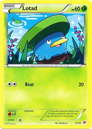 Lotad (23/30) [XY: Trainer Kit 2 - Latias] | All Aboard Games