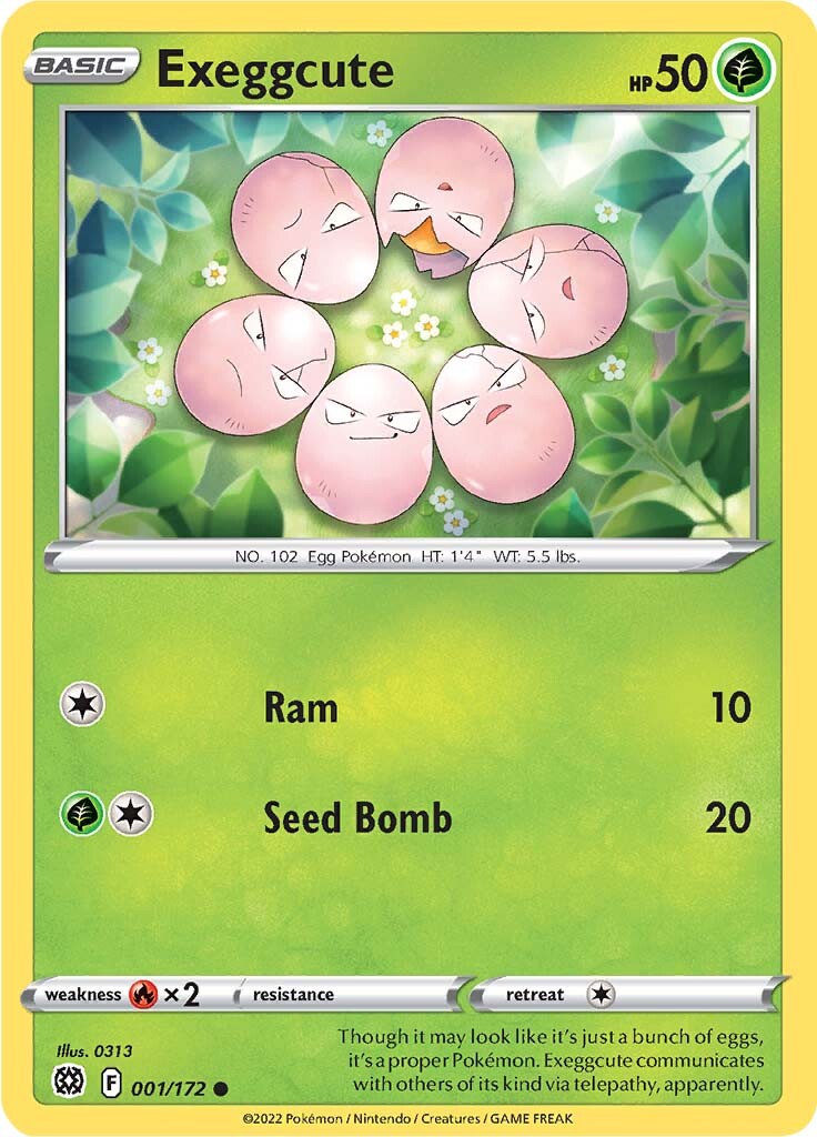 Exeggcute (001/172) [Sword & Shield: Brilliant Stars] | All Aboard Games