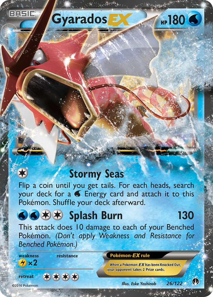 Gyarados EX (26/122) [XY: BREAKpoint] | All Aboard Games