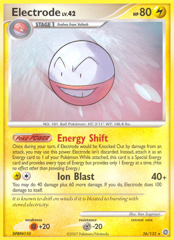 Electrode (26/132) [Diamond & Pearl: Secret Wonders] | All Aboard Games