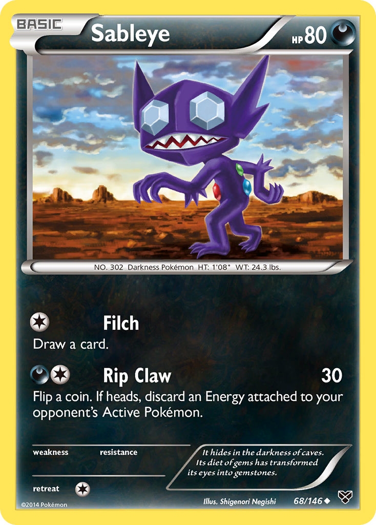 Sableye (68/146) [XY: Base Set] | All Aboard Games