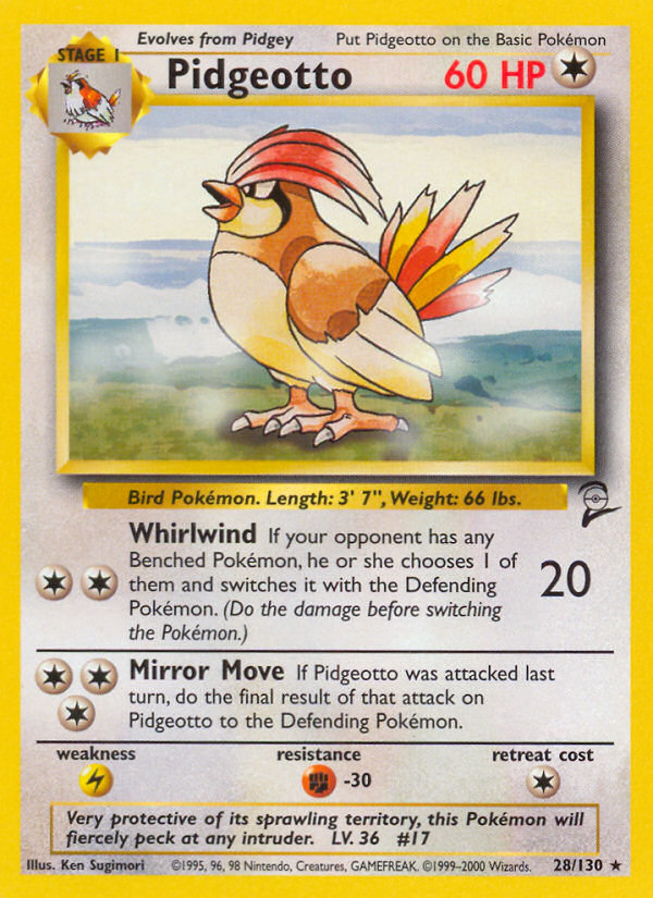 Pidgeotto (28/130) [Base Set 2] | All Aboard Games