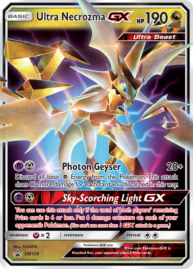 Ultra Necrozma GX (SM126) [Sun & Moon: Black Star Promos] | All Aboard Games