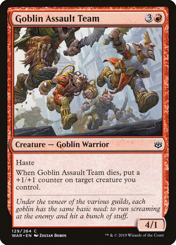 Goblin Assault Team [War of the Spark] | All Aboard Games