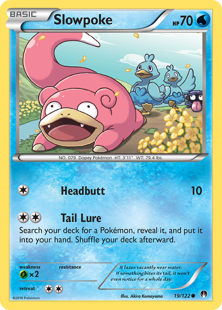 Slowpoke (19/122) [XY: BREAKpoint] | All Aboard Games