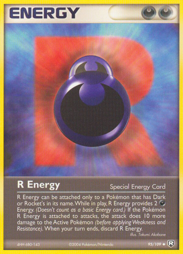 R Energy (95/109) [EX: Team Rocket Returns] | All Aboard Games