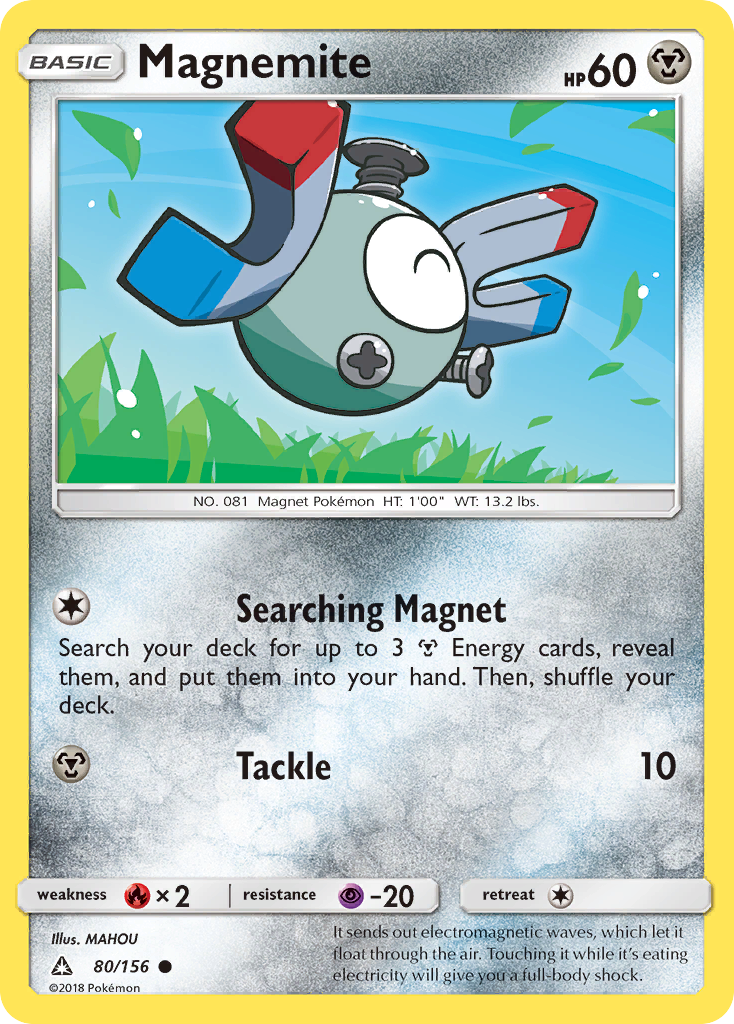 Magnemite (80/156) [Sun & Moon: Ultra Prism] | All Aboard Games