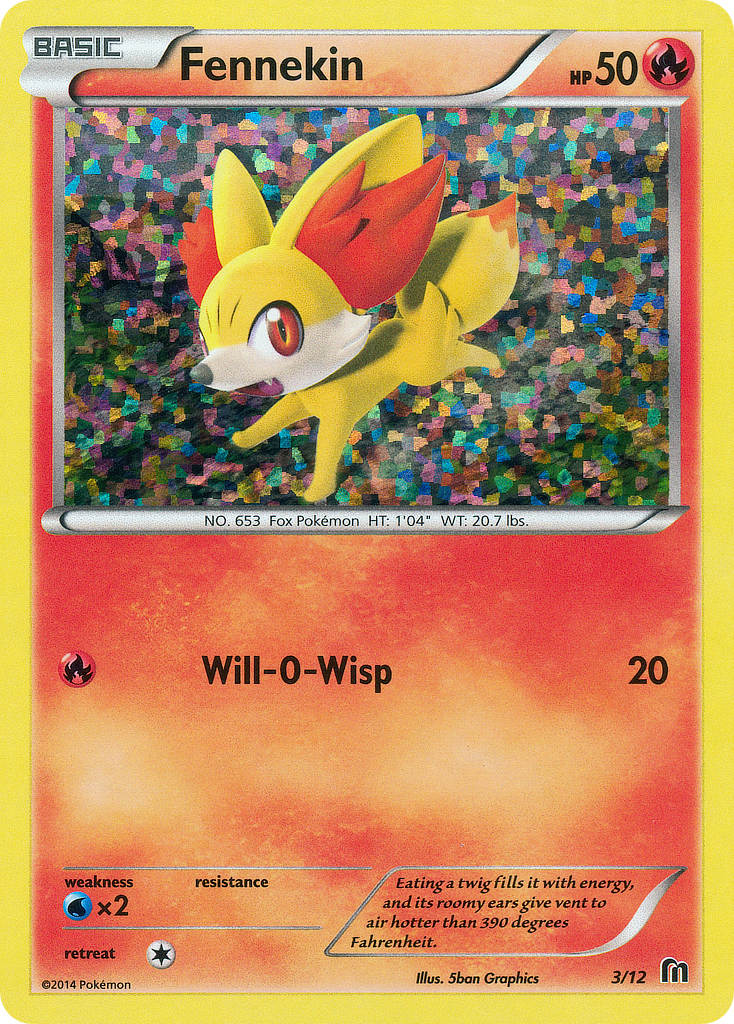 Fennekin (3/12) [McDonald's Promos: 2014 Collection] | All Aboard Games