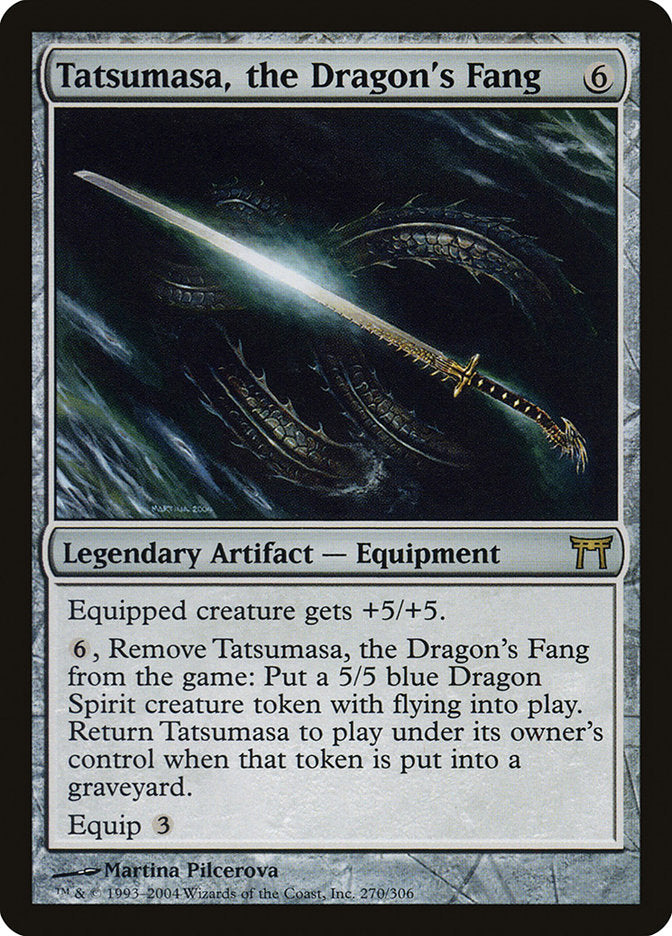 Tatsumasa, the Dragon's Fang [Champions of Kamigawa] | All Aboard Games