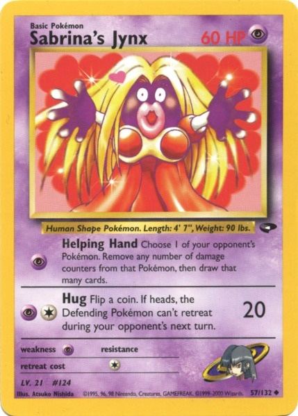 Sabrina's Jynx (57/132) [Gym Challenge Unlimited] | All Aboard Games