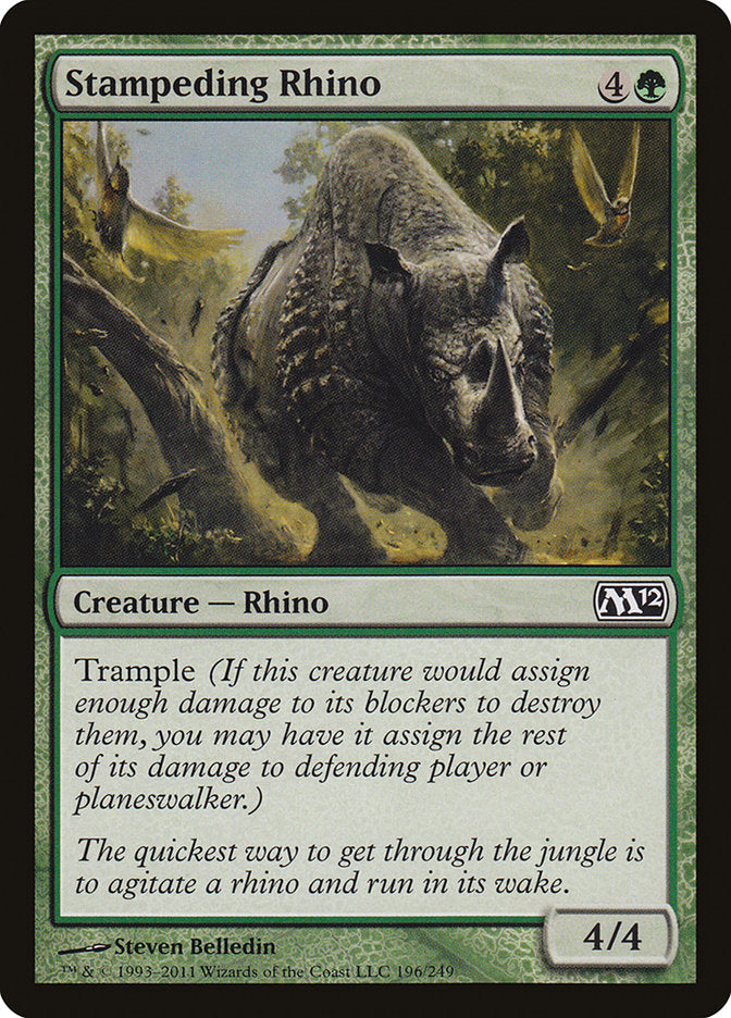 Stampeding Rhino [Magic 2012] | All Aboard Games