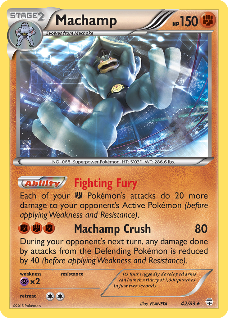 Machamp (42/83) [XY: Generations] | All Aboard Games