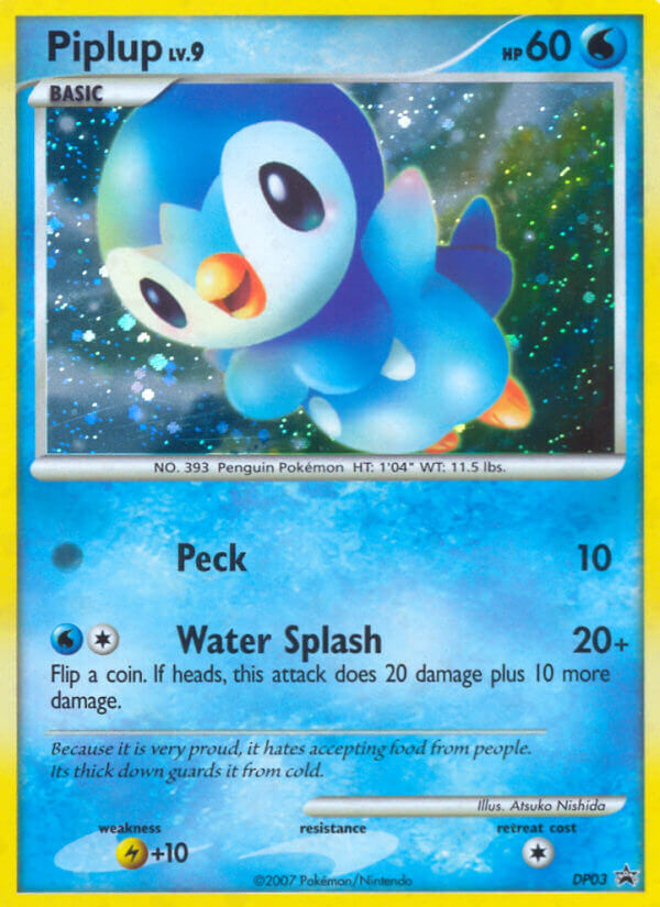 Piplup (DP03) [Diamond & Pearl: Black Star Promos] | All Aboard Games