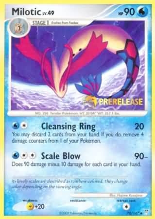 Milotic (70/147) (Prerelease Promo) [Nintendo: Black Star Promos] | All Aboard Games