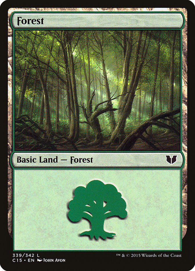 Forest (339) [Commander 2015] | All Aboard Games
