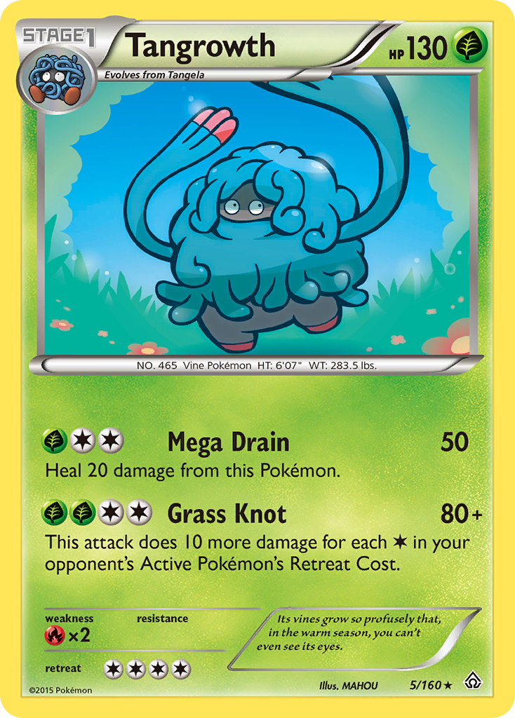 Tangrowth (5/160) [XY: Primal Clash] | All Aboard Games