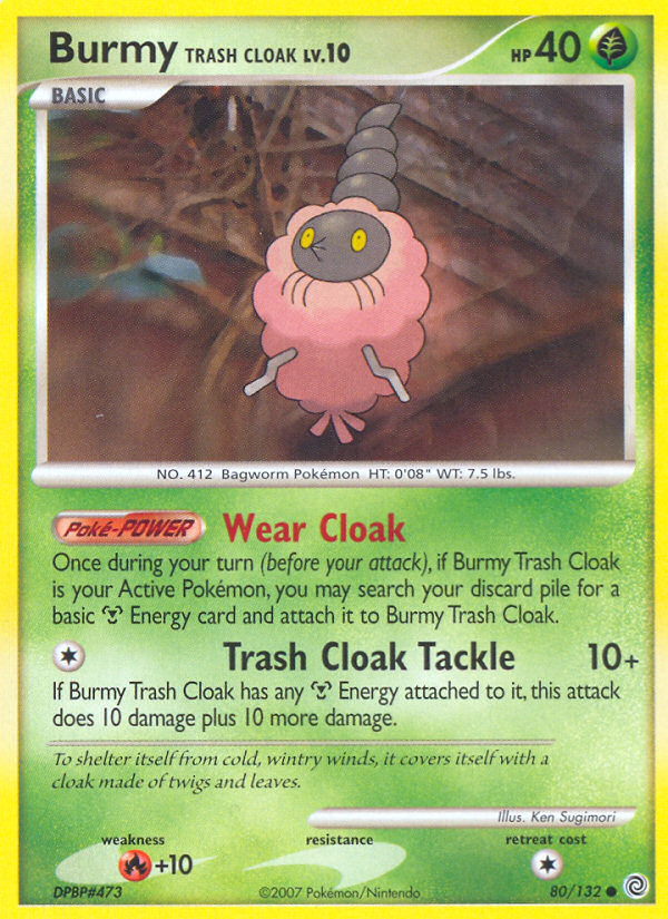 Burmy Trash Cloak (80/132) [Diamond & Pearl: Secret Wonders] | All Aboard Games