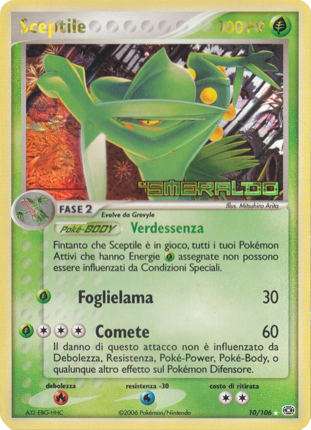 Sceptile (10/106) (Stamped) [EX: Emerald] | All Aboard Games