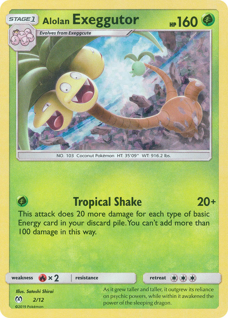 Alolan Exeggutor (2/12) [McDonald's Promos: 2019 Collection] | All Aboard Games