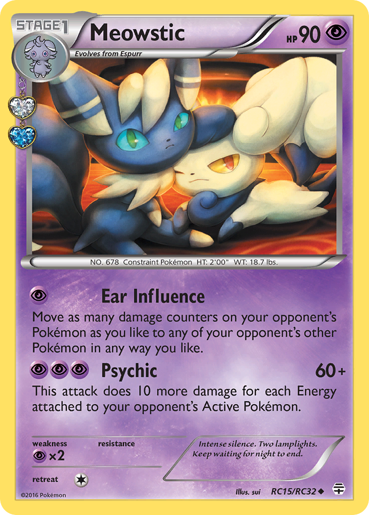 Meowstic (RC15/RC32) [XY: Generations] | All Aboard Games