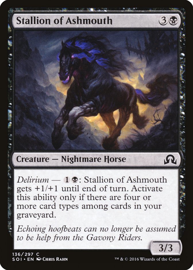 Stallion of Ashmouth [Shadows over Innistrad] | All Aboard Games