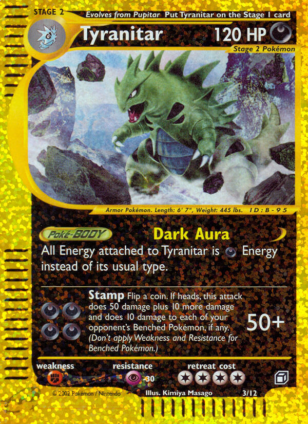 Tyranitar (3/12) [Box Topper] | All Aboard Games