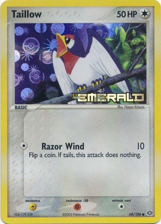 Taillow (68/106) (Stamped) [EX: Emerald] | All Aboard Games